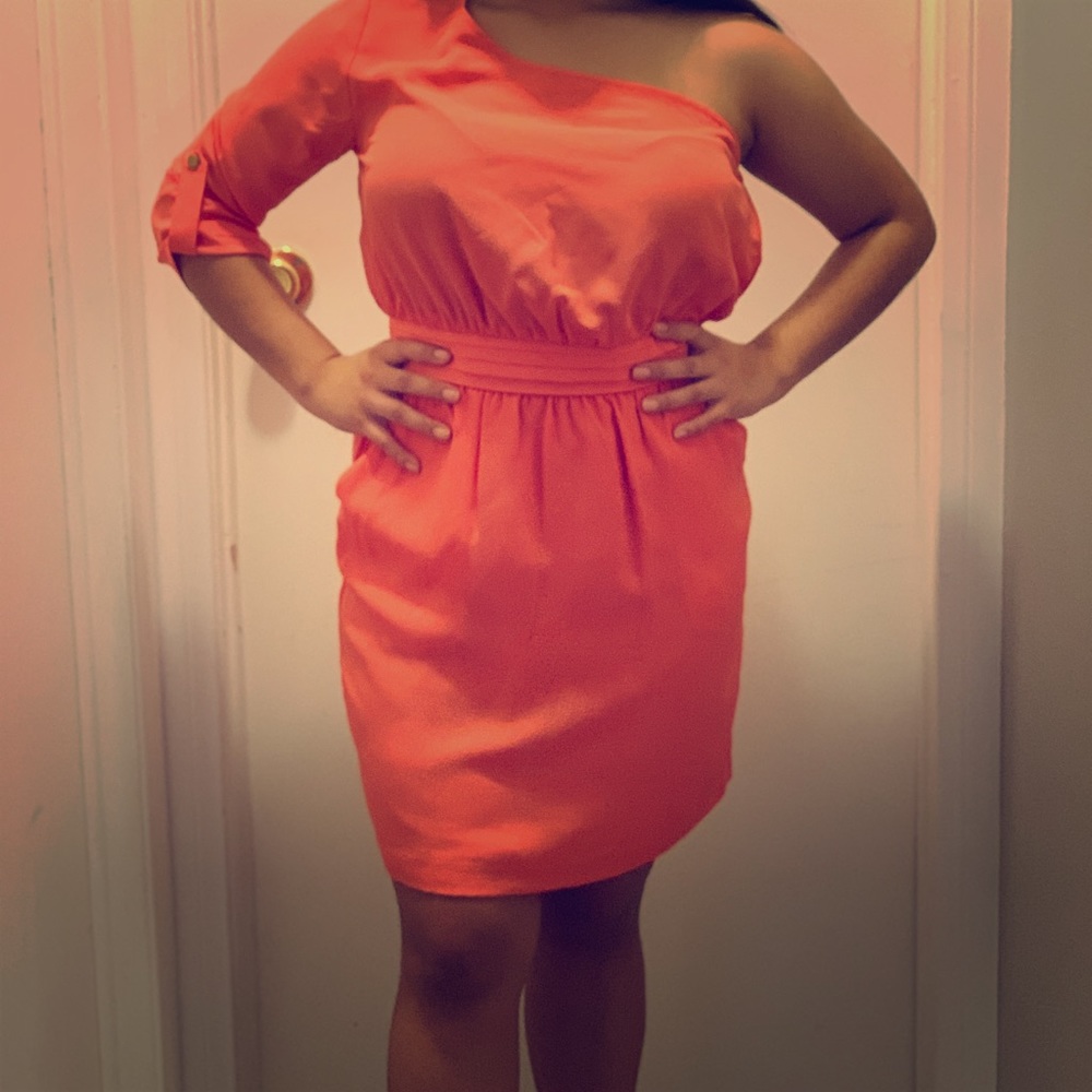 Salmon Bebe Dress